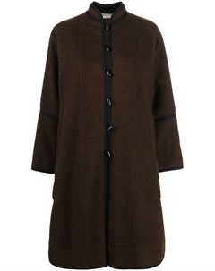 Однобортное пальто по колено Yves saint laurent pre-owned