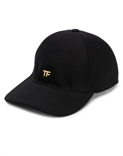 Бейсбольная кепка с металлическим логотипом Tom ford