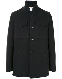 Фетровая куртка с накладными карманами Massimo alba