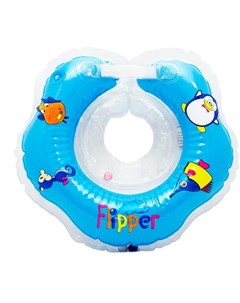 Круг на шею для купания малышей ROXY KIDS Flipper голубой Roxy kids