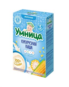 Каша молочная кукурузная 200гр Умница