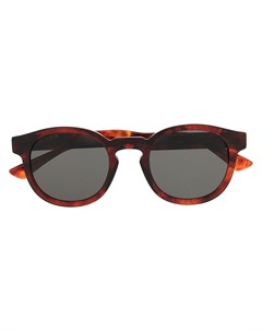 Солнцезащитные очки в круглой оправе черепаховой расцветки Gucci eyewear