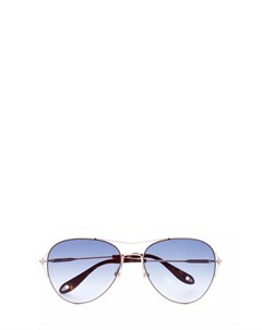 Очки авиаторы с перемычками из металла золотистого цвета Givenchy (sunglasses)