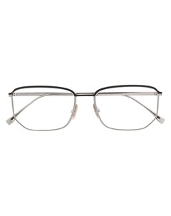 Очки в геометричной оправе Fendi eyewear