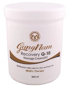 Крем массажный аппаратный радиочастотный радиоволновой Recovery Q 10 Massage cream RF 800 мл Gangnam