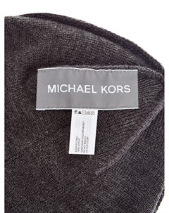 Однотонная шапка в стиле casual с логотипом Michael kors
