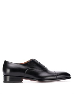 Лакированные оксфорды Santoni