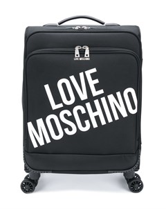 Чемодан с логотипом Love moschino
