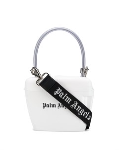 Структурированная сумка тоут с логотипом Palm angels