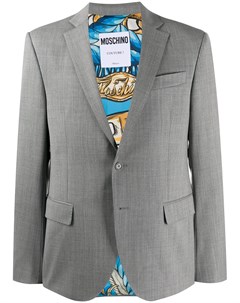 Однобортный пиджак Moschino