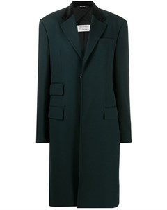 Однобортное пальто Maison margiela