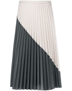 Плиссированная юбка в стиле колор блок Piazza sempione