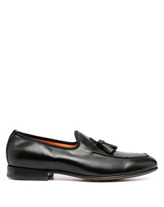 Лоферы с кисточками Santoni