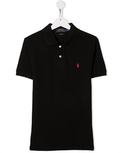 Рубашка поло с вышитым логотипом Ralph lauren kids