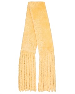 Объемный шарф с бахромой Bottega veneta