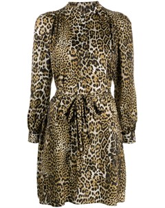Платье мини Retouched с леопардовым принтом Zadig&voltaire