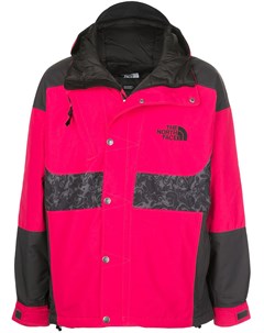 Куртка в стиле колор блок с капюшоном The north face