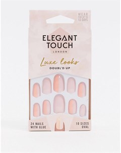 Накладные ногти Luxe Doubl d Up Elegant touch