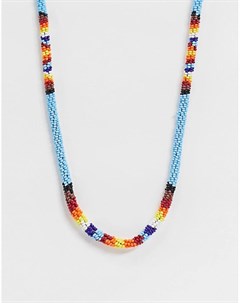 Разноцветное ожерелье из бисера Classics 77