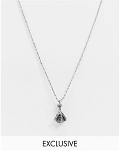 Серебристое ожерелье с подвеской в виде лапы inspired Reclaimed vintage
