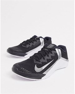 Черные кроссовки Metcon 6 Nike training