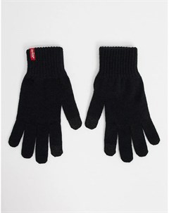 Черные перчатки для сенсорных гаджетов Levi's®