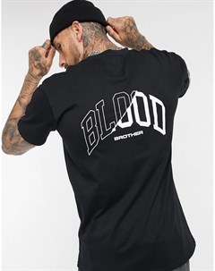 Черная футболка Liverpool Blood brother