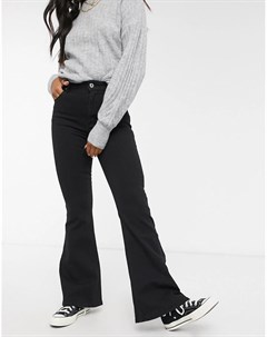 Черные расклешенные джинсы в винтажном стиле Cotton:on