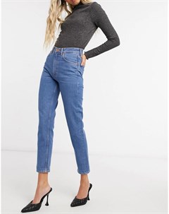 M i h Синие зауженные джинсы Mimi с завышенной талией M.i.h jeans