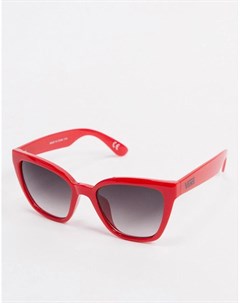 Красные солнцезащитные очки Hip Cat Vans