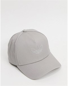 Серая кепка с логотипом трилистником trucker Adidas originals