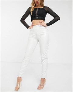 Белые джинсы в винтажном стиле Asos design