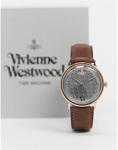 Наручные часы с коричневым ремешком Turnmill Vivienne westwood