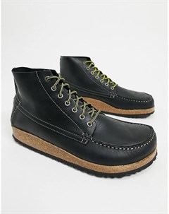 Черные туфли на шнуровке Birkenstock