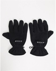 Черные перчатки для сенсорных экранов Nicce