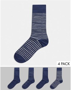 Подарочный набор из 4 пар носков Boss