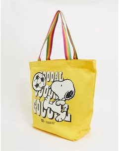 Желтая сумка тоут x Snoopy Levi's®