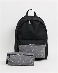 Рюкзак со светоотражающим карманом и пеналом Nicce