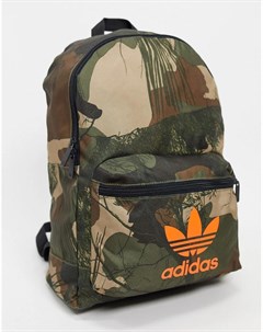 Рюкзак с камуфляжным принтом Adidas originals
