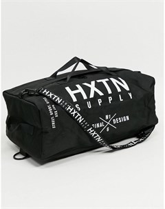 Черная сумка через плечо с логотипом Hxtn