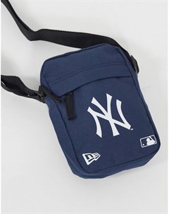 Темно синяя сумка через плечо MLB NY New era
