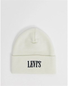 Белая шапка бини с логотипом Levi's®