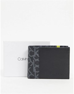 Складной бумажник с отделением для монет ck mono 5cc Calvin klein