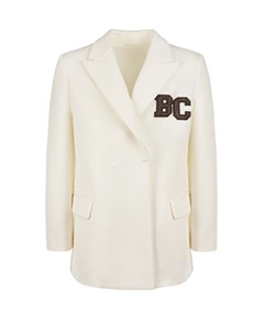 Белый пиджак с поясом детский Brunello cucinelli