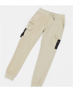 Светло коричневые брюки карго в стиле милитари от комплекта Tall Soul star