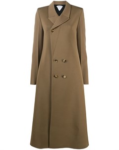 Двубортное пальто миди Bottega veneta
