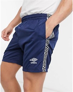 Темно синие спортивные шорты Umbro