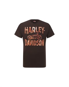 Хлопковая футболка Exclusive for Moscow Harley davidson