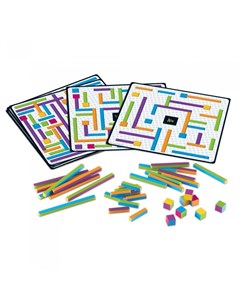 Игровой набор Цветные лабиринты 69 элементов Learning resources