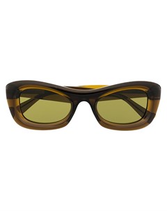 Солнцезащитные очки BV1088S в прямоугольной оправе Bottega veneta eyewear